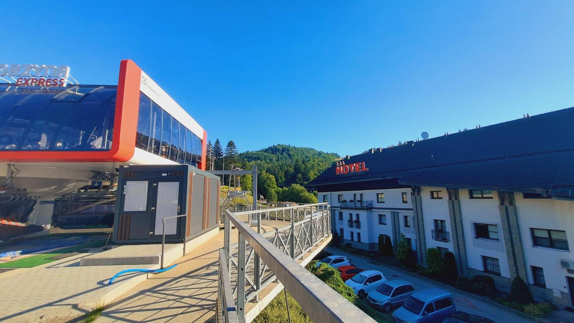 Hotel Jaworzyna Krynicka كرينيتسا زدروي المظهر الخارجي الصورة
